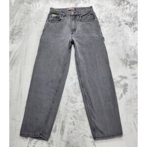 Empyre Jeans Womens 7 Juniors Gray Tori Carpenter Tapered Baggy Loose Fit Skater